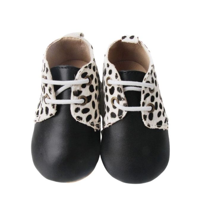 Buy Baby Oxford Boots Animal Print Soft Sole