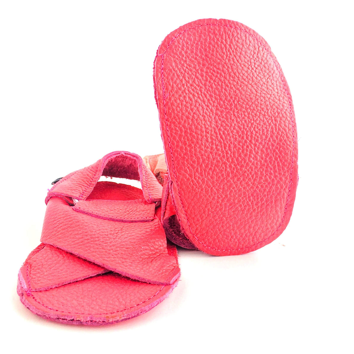 Cross Soft Sole Sandal Sole View Melon Colour