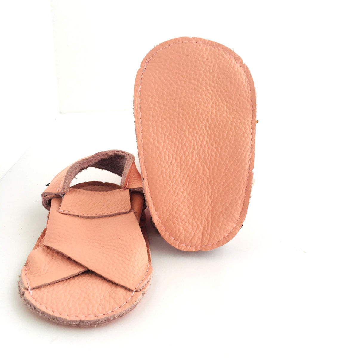 Cross Soft Sole Sandal Sole View Blush Pink Colour