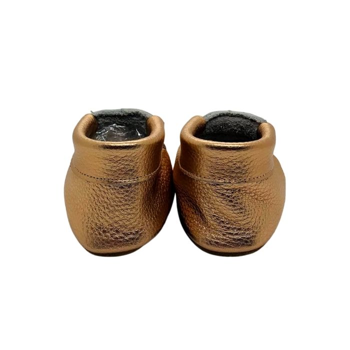 Baby Soft Soled Shoes | Rose Gold