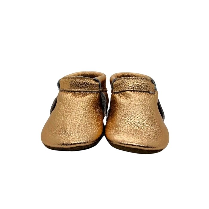 Baby Soft Soled Shoes | Rose Gold