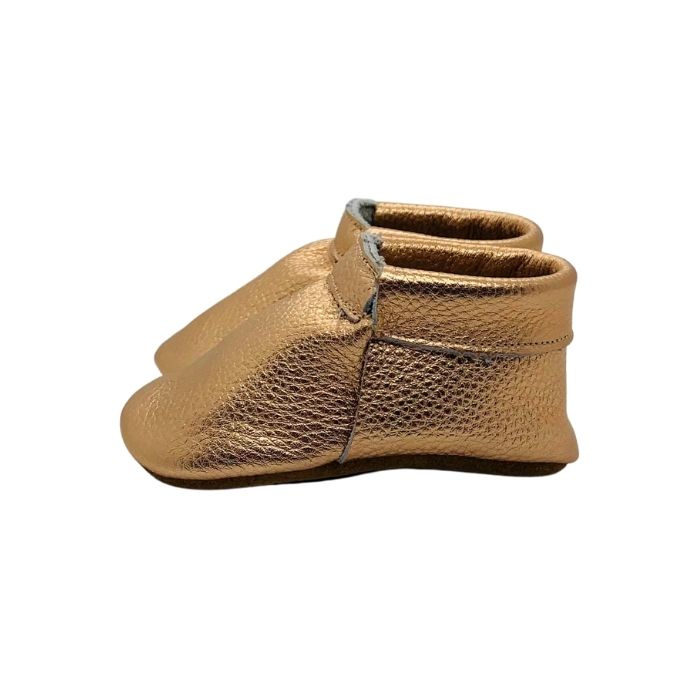 Baby Soft Soled Shoes | Rose Gold