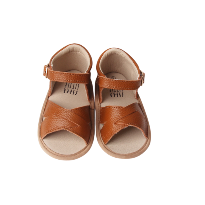 Caramel Toddler Sandals | Grip Sole