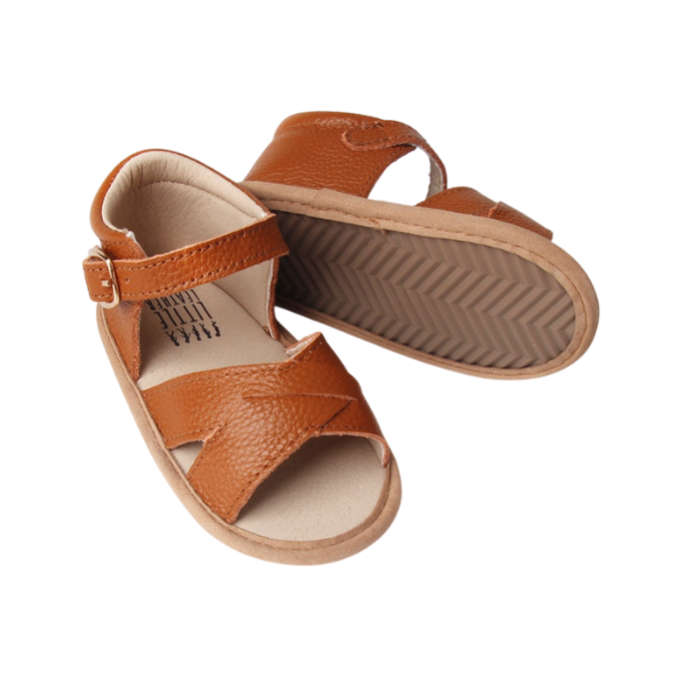 Caramel Toddler Sandals | Grip Sole