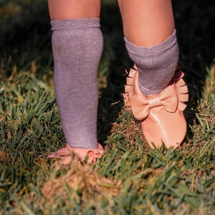 Blush Bow | Soft Sole