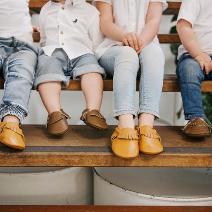 Sweet Caramel Baby Moccasins | Soft Sole