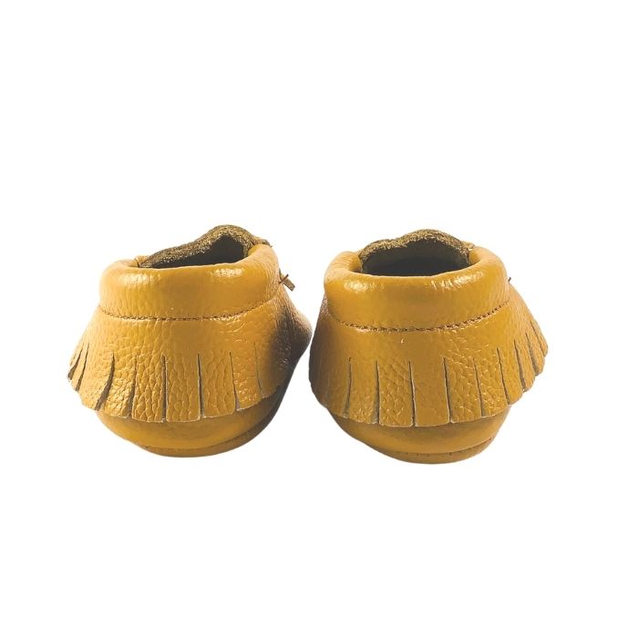 Sweet Caramel Baby Moccasins | Soft Sole